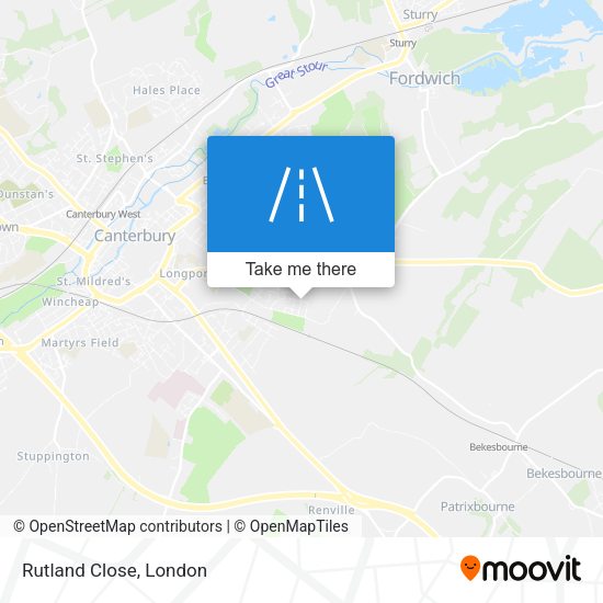 Rutland Close map
