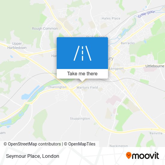 Seymour Place map