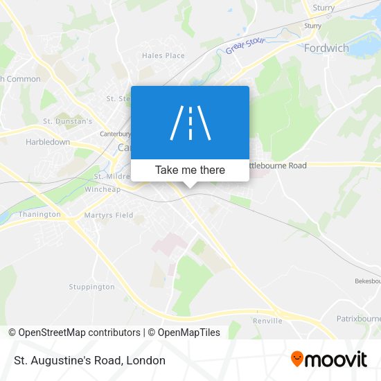 St. Augustine's Road map