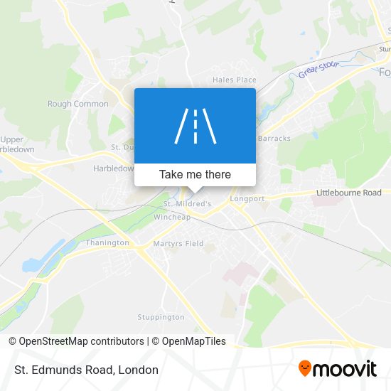 St. Edmunds Road map