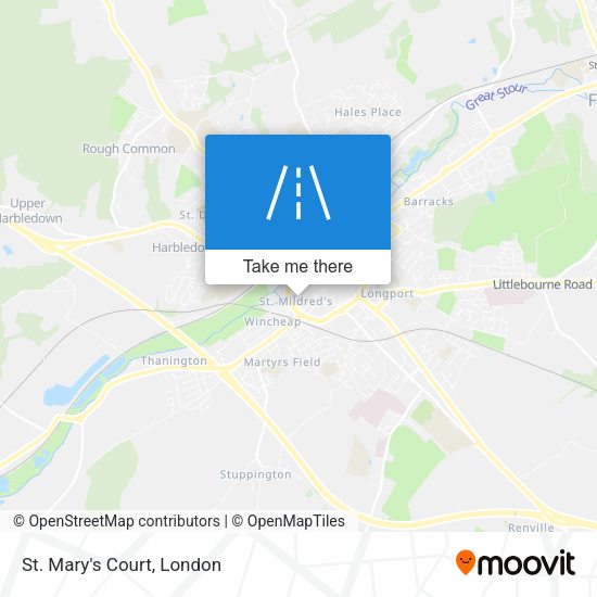 St. Mary's Court map