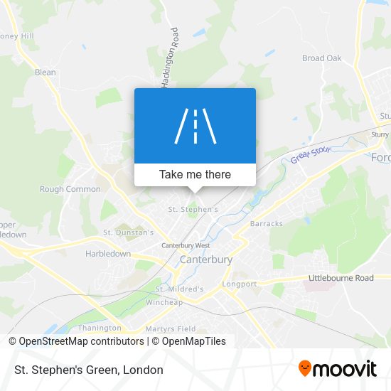 St. Stephen's Green map