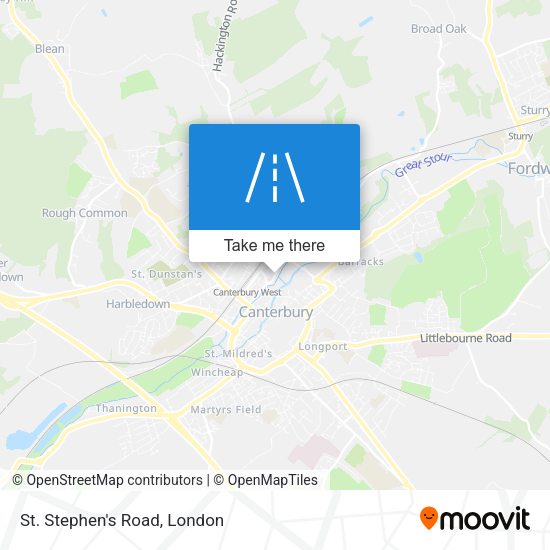 St. Stephen's Road map