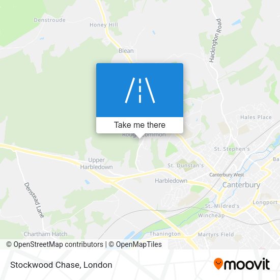 Stockwood Chase map