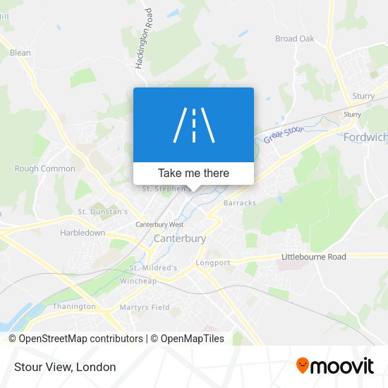 Stour View map