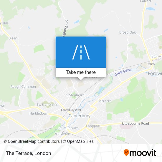 The Terrace map