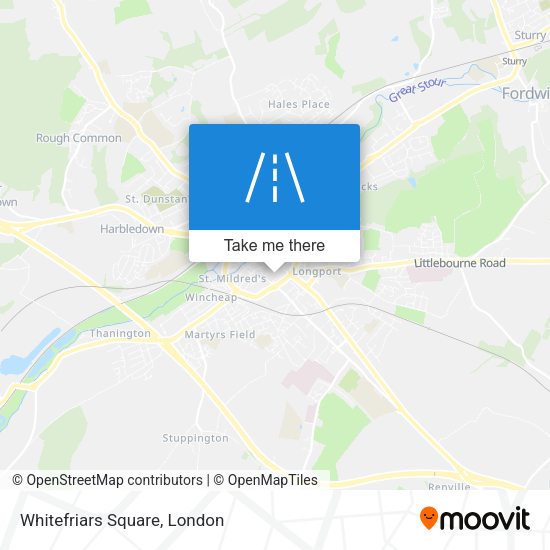 Whitefriars Square map