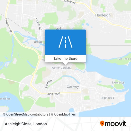 Ashleigh Close map