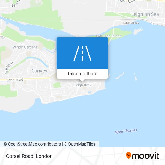 Corsel Road map