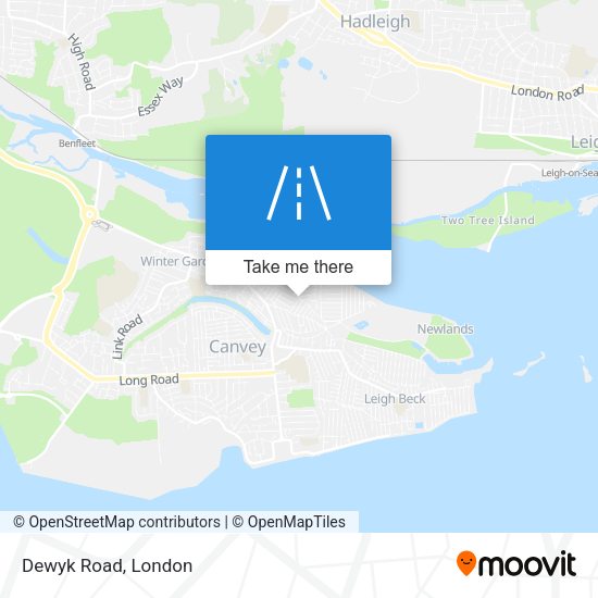 Dewyk Road map