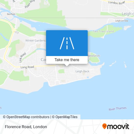 Florence Road map