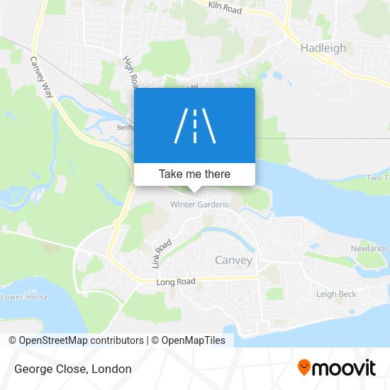 George Close map