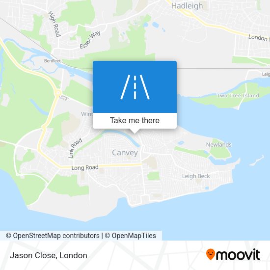 Jason Close map