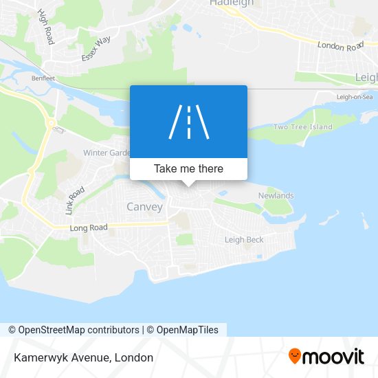 Kamerwyk Avenue map