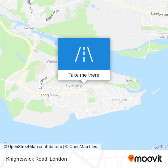Knightswick Road map
