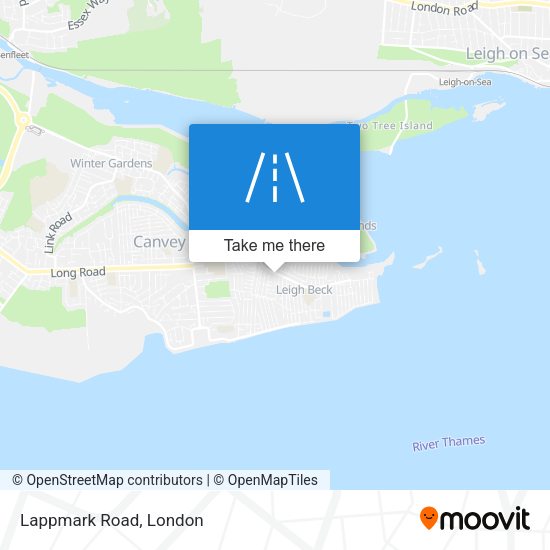 Lappmark Road map