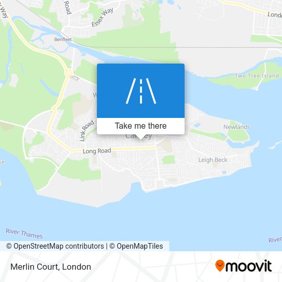 Merlin Court map