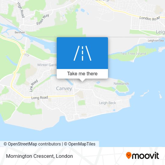 Mornington Crescent map