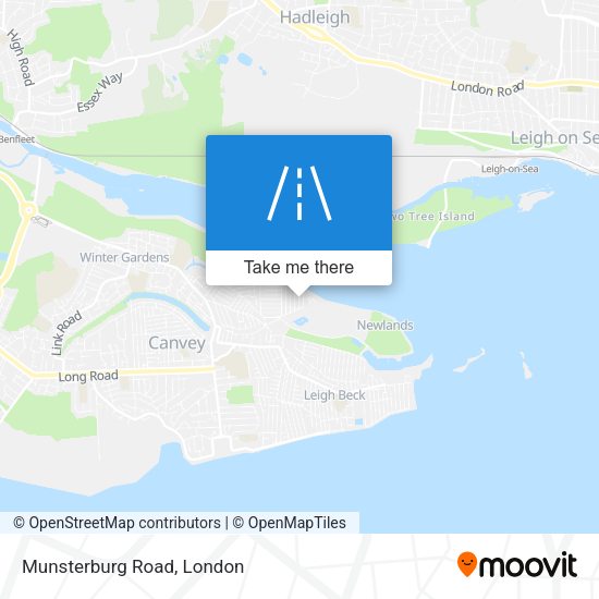 Munsterburg Road map