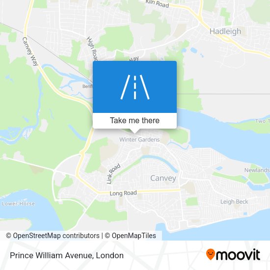 Prince William Avenue map