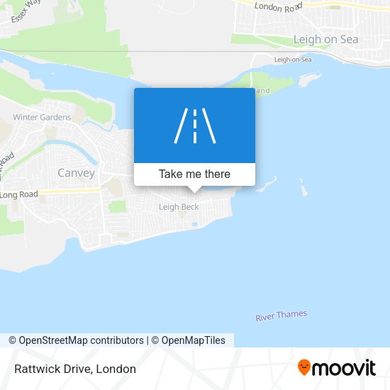 Rattwick Drive map