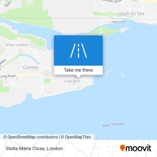 Stella Maris Close map