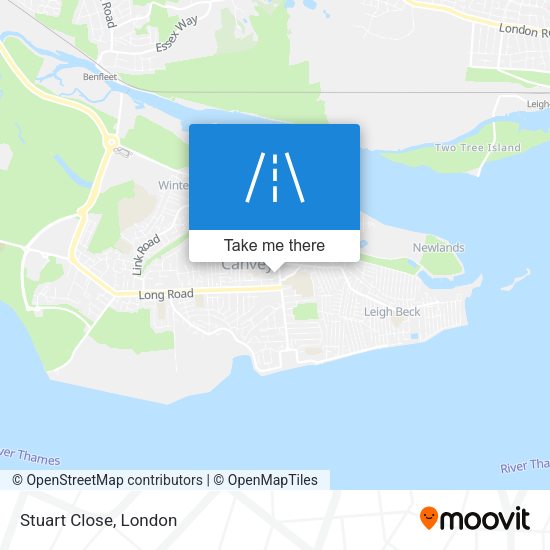 Stuart Close map