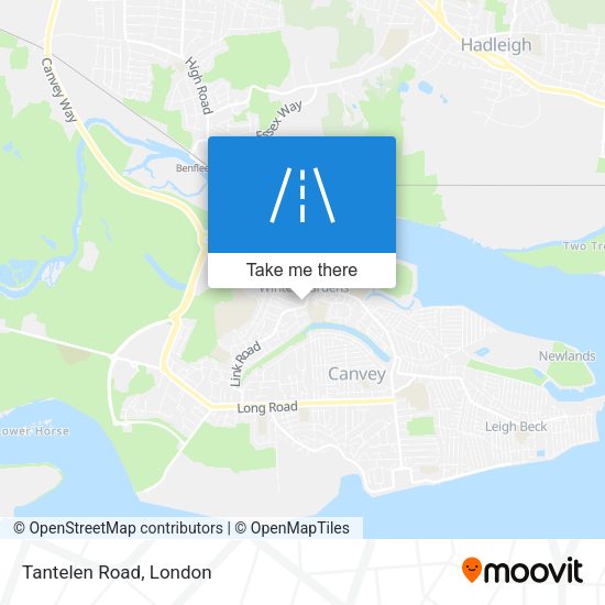 Tantelen Road map