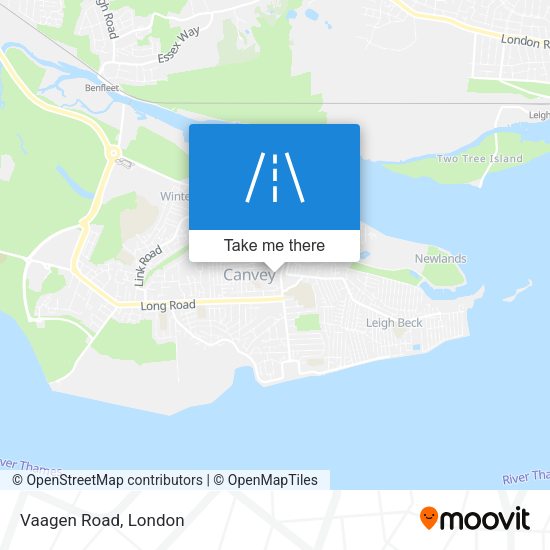 Vaagen Road map