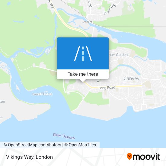 Vikings Way map