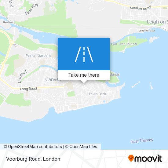 Voorburg Road map