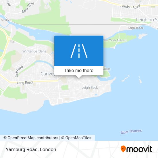 Yamburg Road map