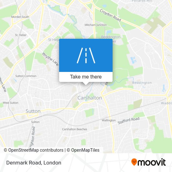 Denmark Road map
