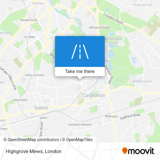 Highgrove Mews map