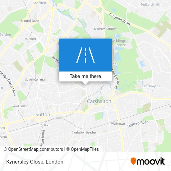 Kynersley Close map