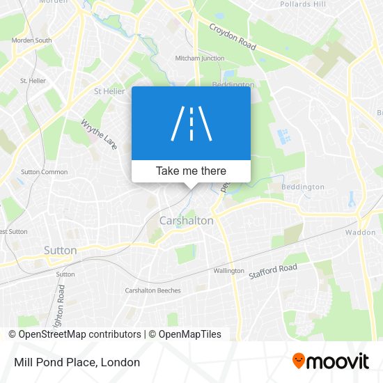 Mill Pond Place map