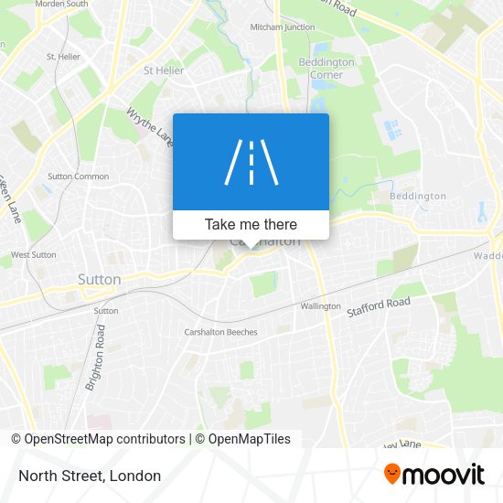 North Street map
