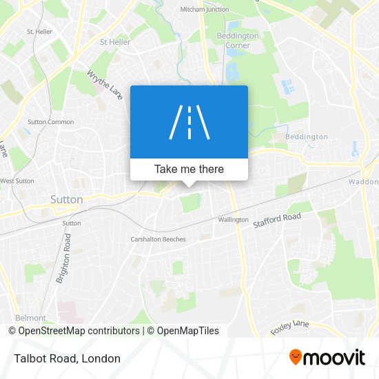 Talbot Road map