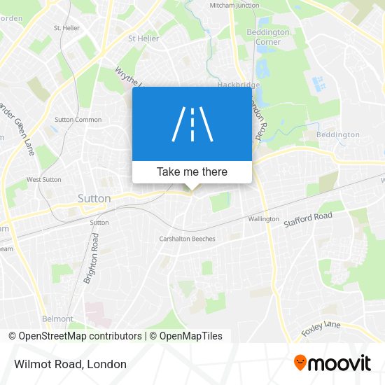 Wilmot Road map