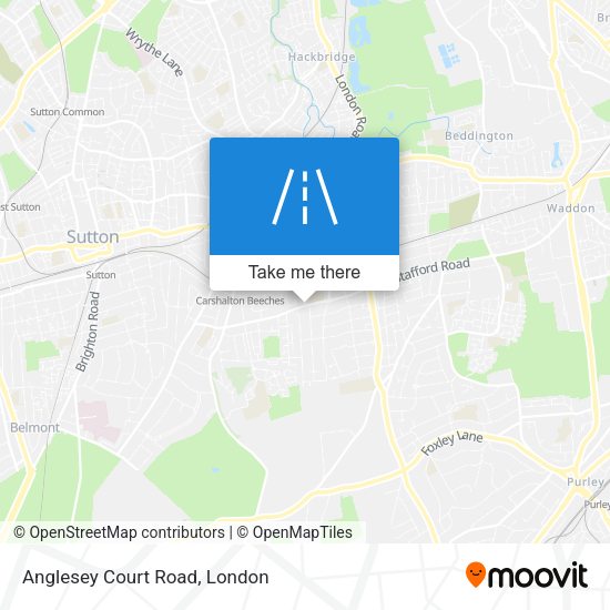 Anglesey Court Road map