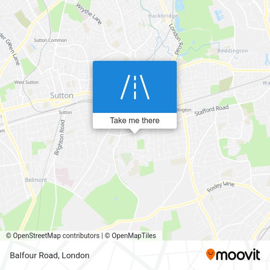 Balfour Road map