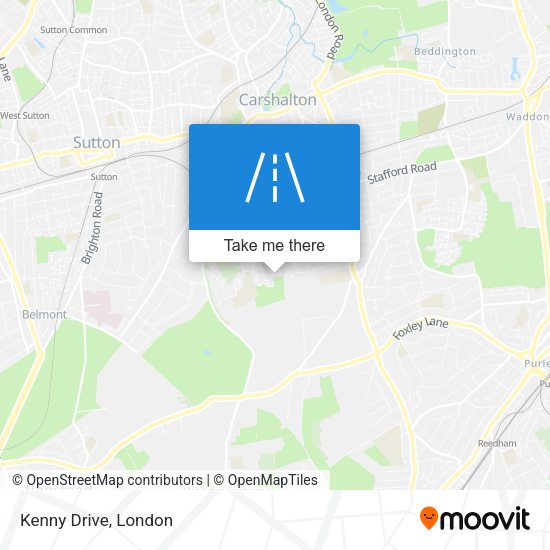 Kenny Drive map
