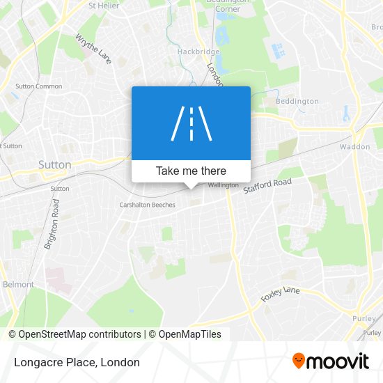 Longacre Place map