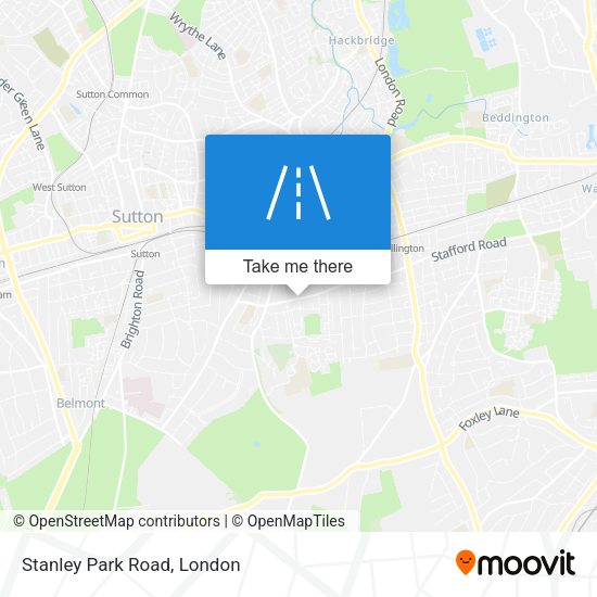 Stanley Park Road map