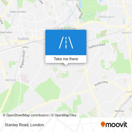 Stanley Road map