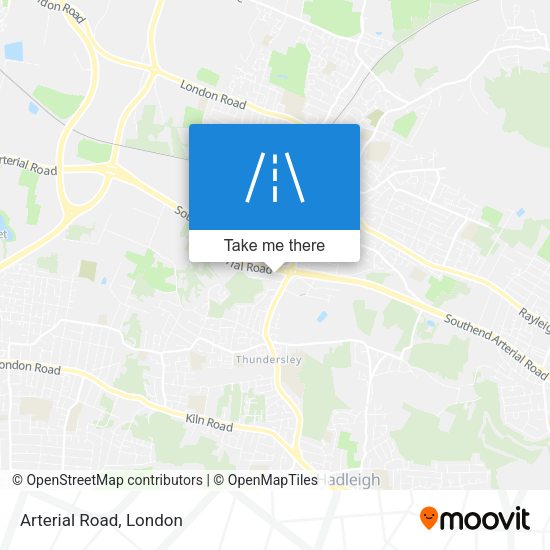 Arterial Road map