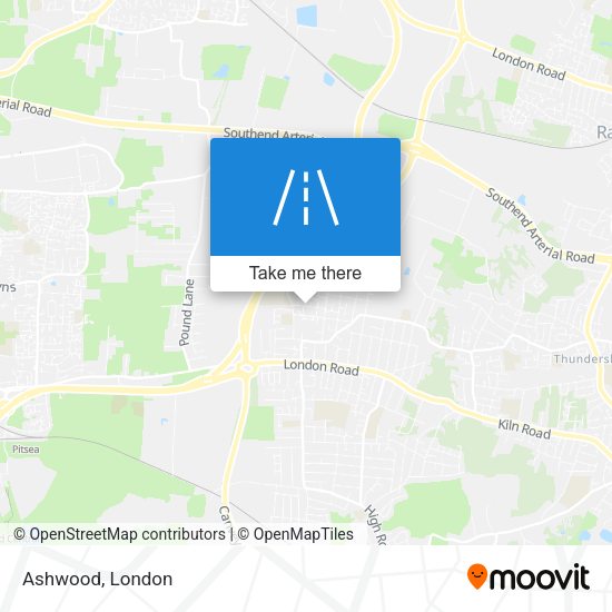 Ashwood map