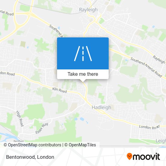 Bentonwood map