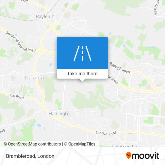 Brambleroad map