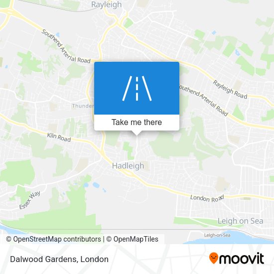 Dalwood Gardens map
